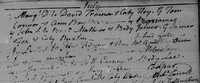 Catherine Carney / Kearney Baptism (July 1810)
