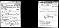 1918:  Benjamin Maddron registered for WWI on 09-12-1918