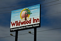 We stopped for gas and realized we were right next to the Wildwood Inn ....