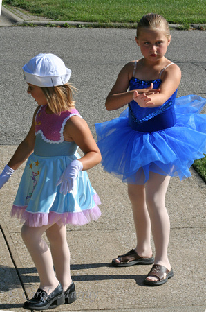 Okay, now we've got Ashley showing us part of her dance routine, along with Ava!  (June 20, 2008)© Carolyn S. Murray 2008