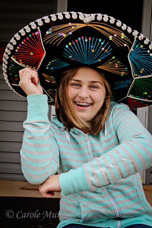 Girl Sombrero