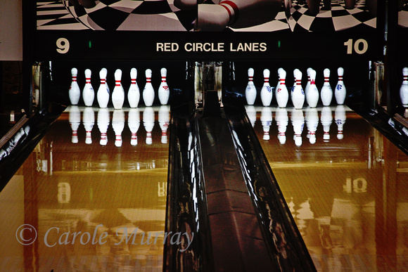 Parma Ohio Red Circle Bowling Lanes