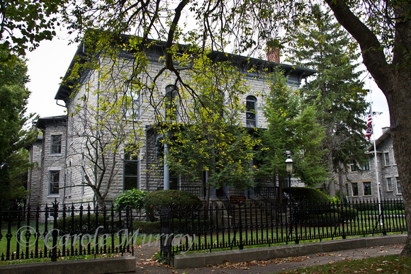 The building is next to the Follett House Museum in Sandusky, Ohio