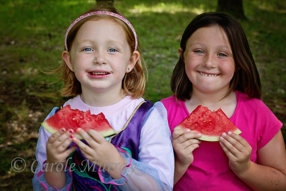 Best Friends Little Girls Summer Watermelon